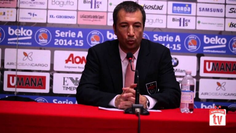 Coach Luca Banchi dopo Gara2