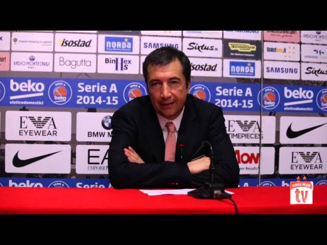 Coach Banchi dopo Gara 7 contro Sassari
