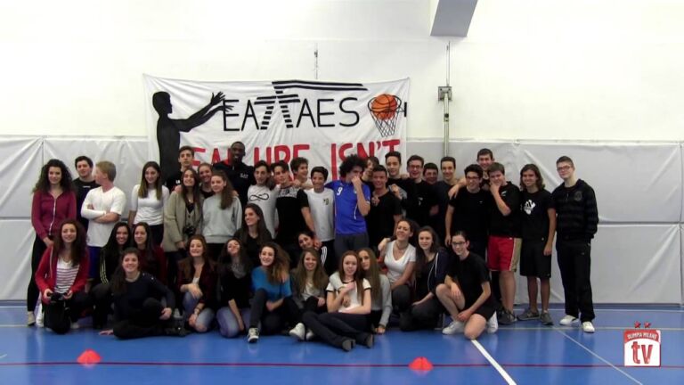 Olimpia@School – Rakim Sanders all’Istituto Faes di Milano