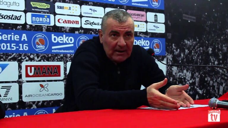 Coach Repesa dopo EA7 vs Avellino