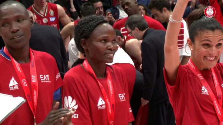 La premiazione della EA7 Milano Marathon