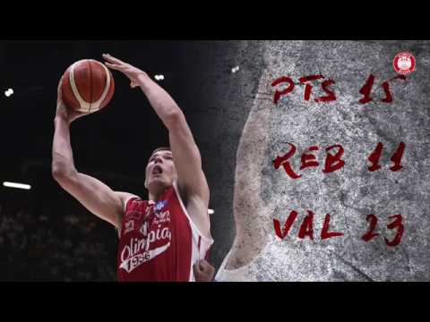 EA7 – Trento G1 – Kaleb 15P+11R