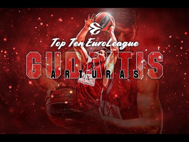Arturas Gudaitis TOP10 in Euroleague