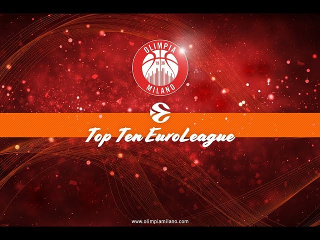 Olimpia Milano Euroleague TOP10 – Stagione 2017-18