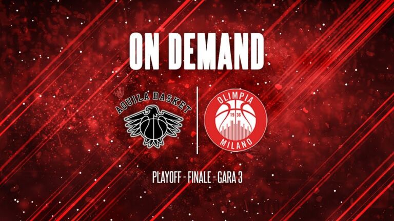 Playoff 2018 – Finale – Trento – Milano Gara 3