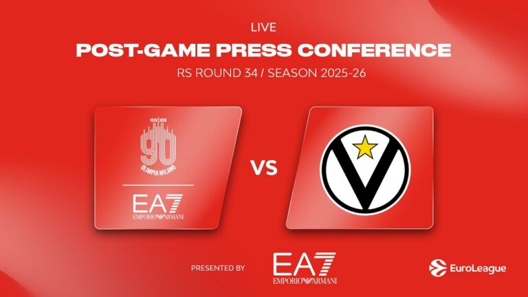 Live dalla stampa Milano – Virtus Bologna